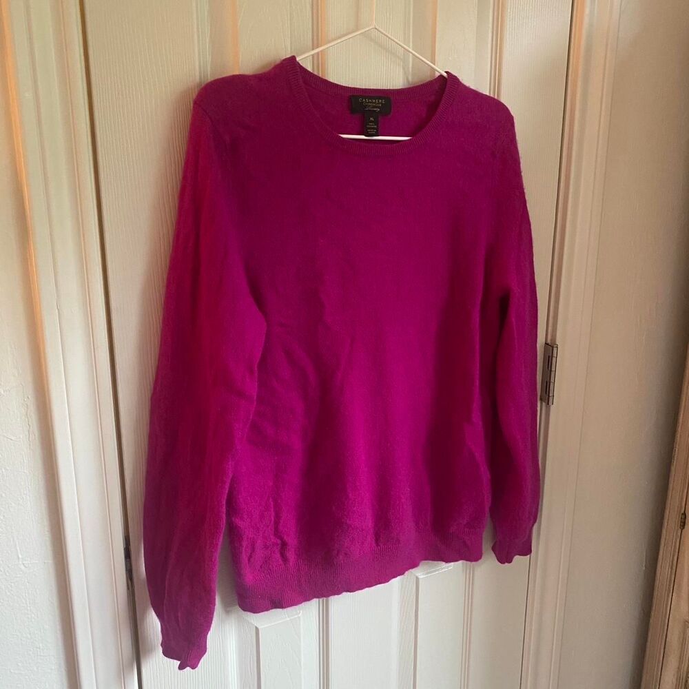 Charter-club Women's Pink and Purple Jumper